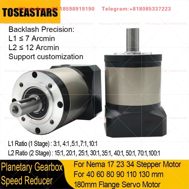 Planetary Gearbox Reducer Nema 23 34 - Redutor de velocidade com motor de