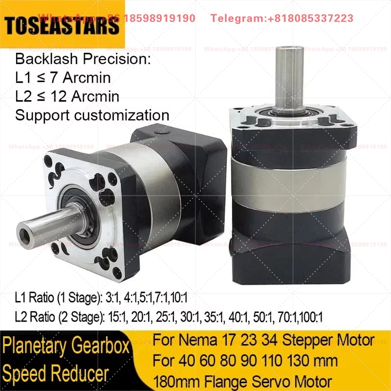 Planetary Gearbox Reducer Nema 23 34 - Redutor de velocidade com motor de
