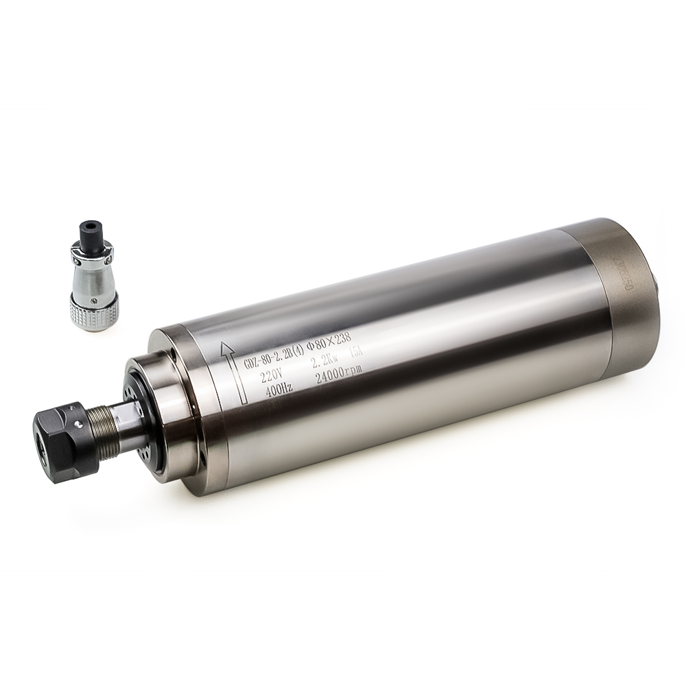 Kit de Spindle CNC Refrigerado - 2.2Kw Water Cooled Spindle Kit Vfd avaliação e preço