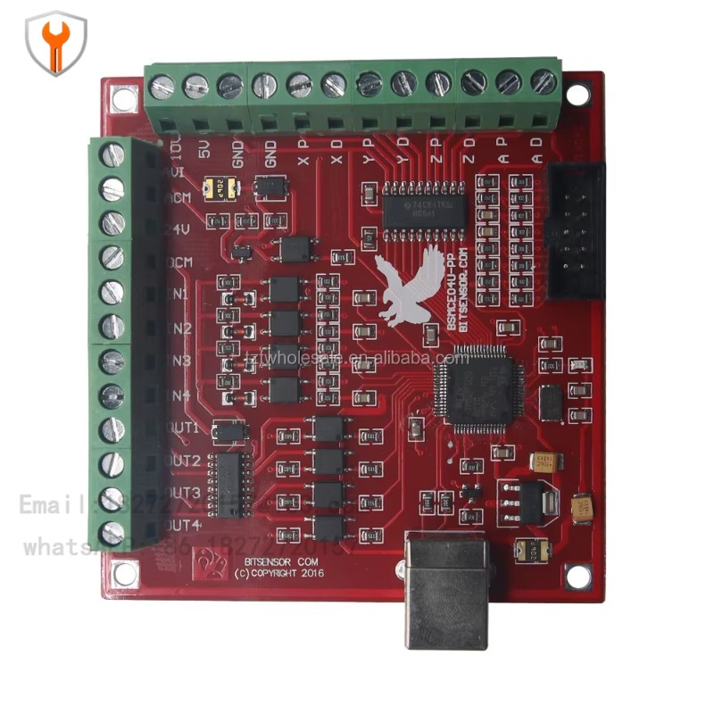 Placa de fuga CNC USB MACH3 10 - Mach3 Usb Cnc Controller 4 Axis 100Khz avaliação e preço