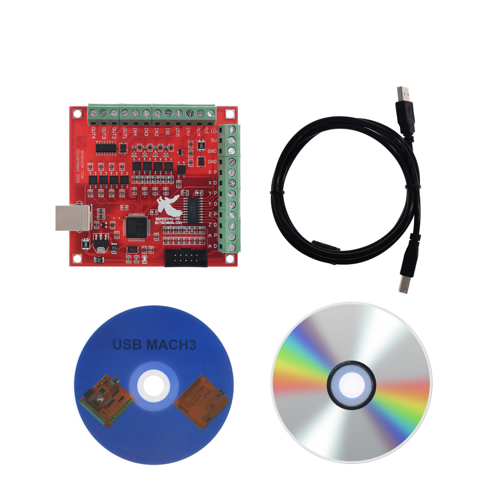Placa Controladora CNC USB MAC - Mach3 Usb Cnc Controller 4 Axis 100Khz avaliação e preço